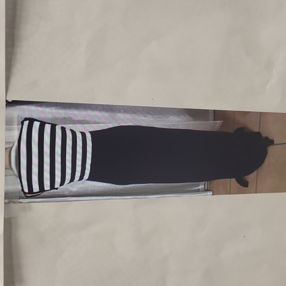 Striped tank maxi dress M - Picture 2 of 7